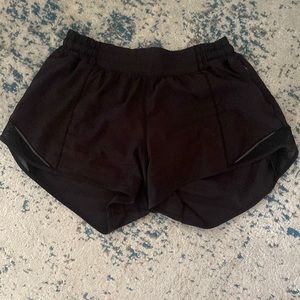 Black Hotty Hot Lululemon Shorts